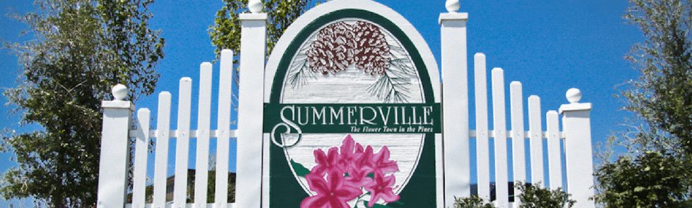 City of Summerville sign