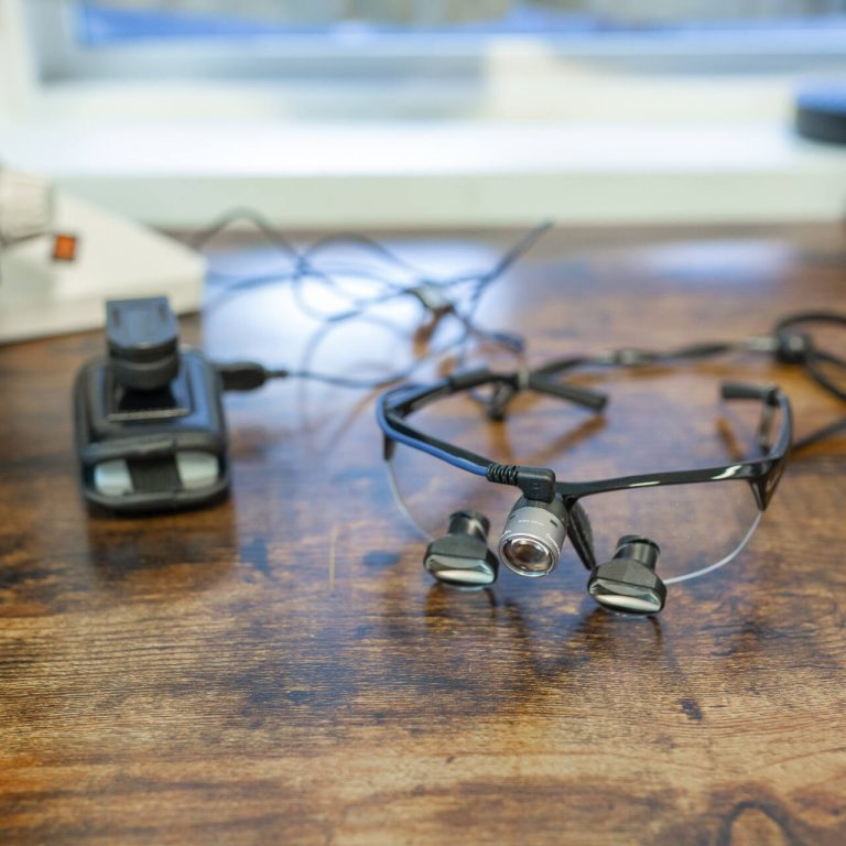 Mohs surgery microscope and tools