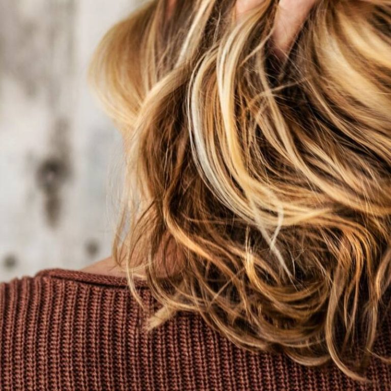 Back of a woman's hair