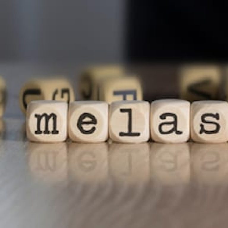 word titles spelling out melasma with various letters in the background